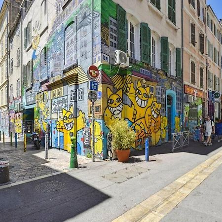 Charmant Logement Au Coeur Du Cours Julien Marselha Exterior foto